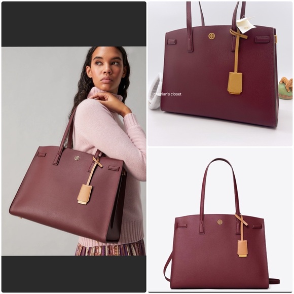 💖NeW! Tory Burch Walker Satchel - Picture 1 of 15